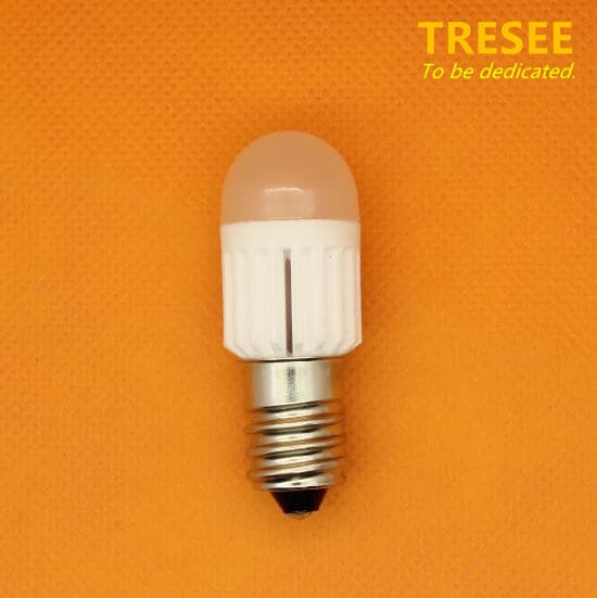 LED Lamp Bulb 3W Ceramic Body COB PKG E14 Sockel E12 Base